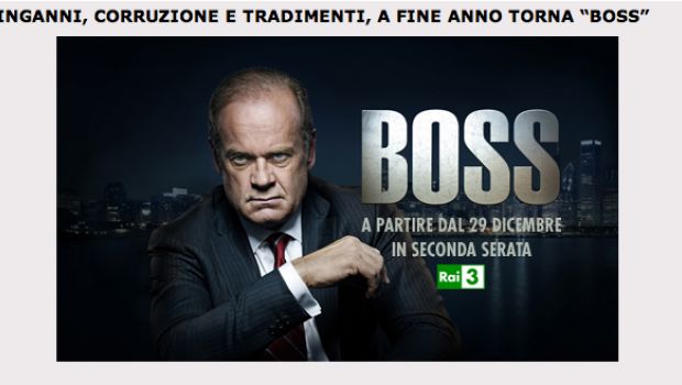 Boss torna su RaiTre in seconda serata… come tappabuchi natalizio