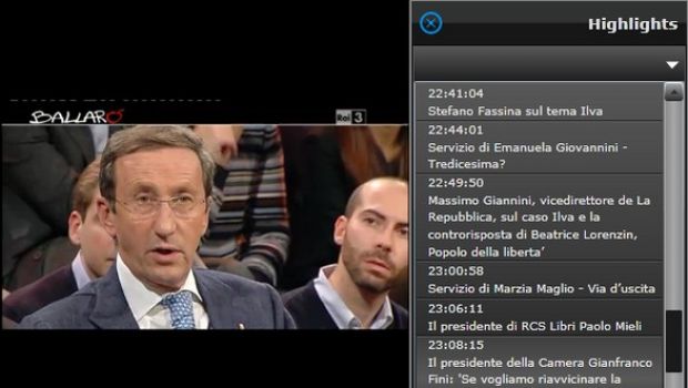 Ballarò, interpretate il labiale di Gianfranco Fini (video)