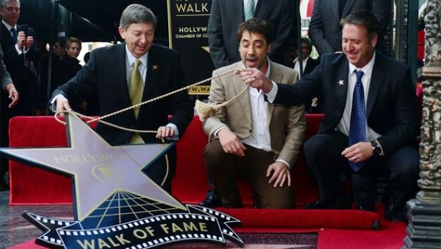 Una stella per Javier Bardem sulla Hollywood Walk of Fame