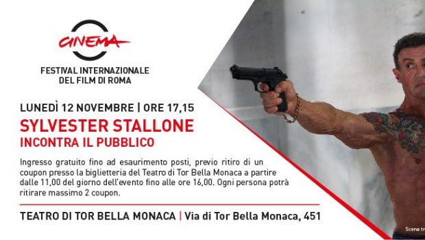 Roma 2012: Sylvester Stallone incontra il pubblico di Roma a Tor Bella Monaca