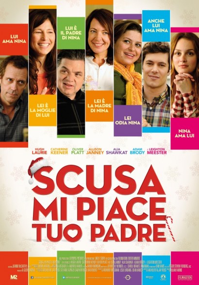Scusa, mi piace tuo padre: la locandina italiana