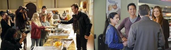 Ascolti Tv Usa 18-23 novembre: il Ringraziamento ferma molte serie, ma Private practice raddoppia