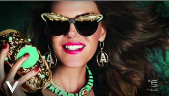Anna Dello Russo a Verissimo