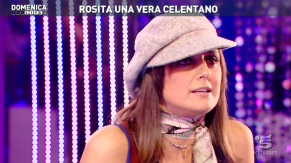 Rosita Celentano a Domenica Live