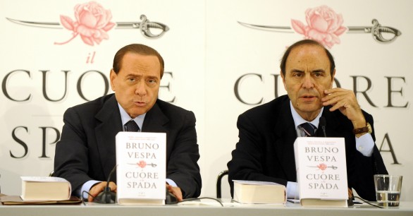 Bruno Vespa e Silvio Berlusconi, insieme per un giorno: dal libro a Porta a Porta