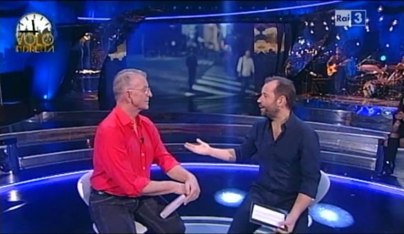 Aldo Busi a Volo in diretta ricorda Amici Libri