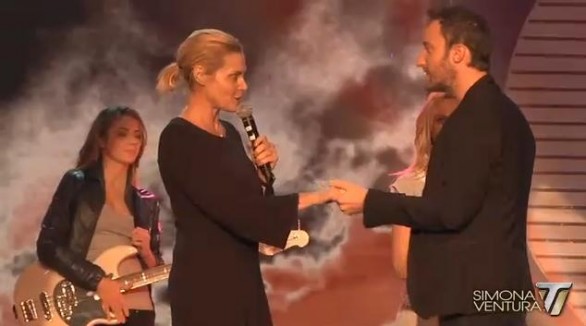 Ospiti in tv domenica 2 dicembre 2012: Facchinetti dalla Ventura, Robbie Williams da Fazio