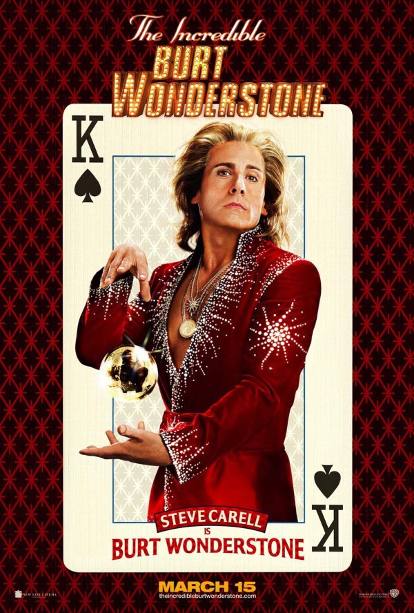 The Incredible Burt Wonderstone: poster e trailer per la commedia con Jim Carrey e Steve Carrell