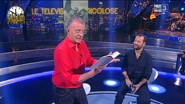 Aldo Busi da Fabio Volo su Amici Libri: “Era servizio pubblico, ma ci mandavano in onda il sabato alle 9”