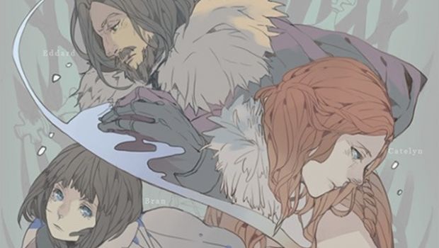 Se Game of Thrones fosse un anime