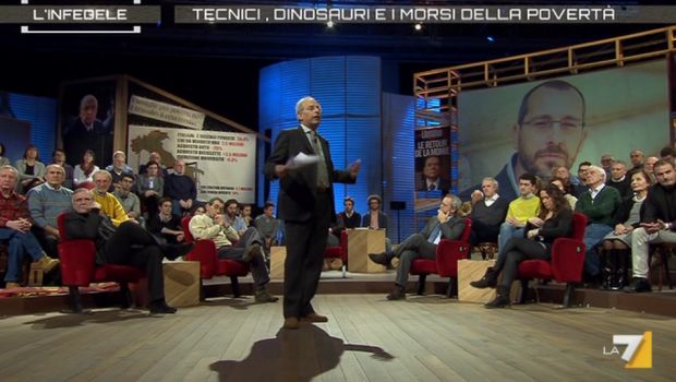 L’ultima puntata dell’Infedele – Gad Lerner inchioda con la signorilità di sempre l’anti-populista Elsa Fornero