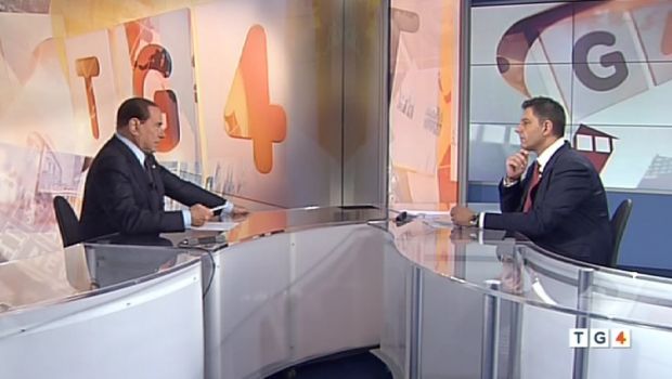 Silvio Berlusconi al Tg4: “Un vicepremier leghista”