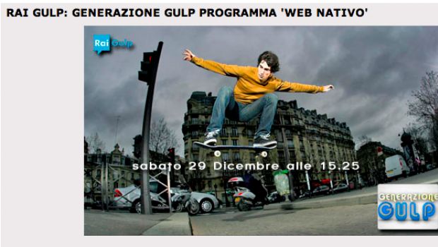 Generazione Gulp, sulla RaiGulp di Liofredi il primo programma web nativo