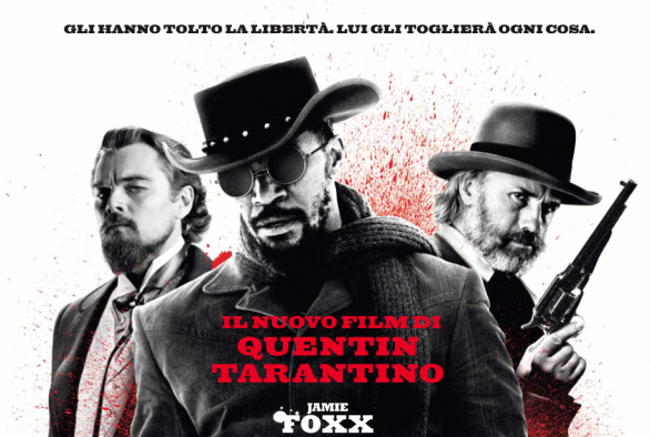 Django Unchained di Quentin Tarantino – nuovo poster italiano più trailer interattivo