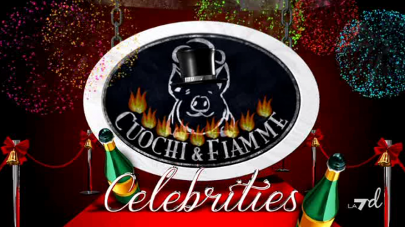 Cuochi e fiamme celebrities: Nargi e Caracciolo vincono la puntata di Capodanno