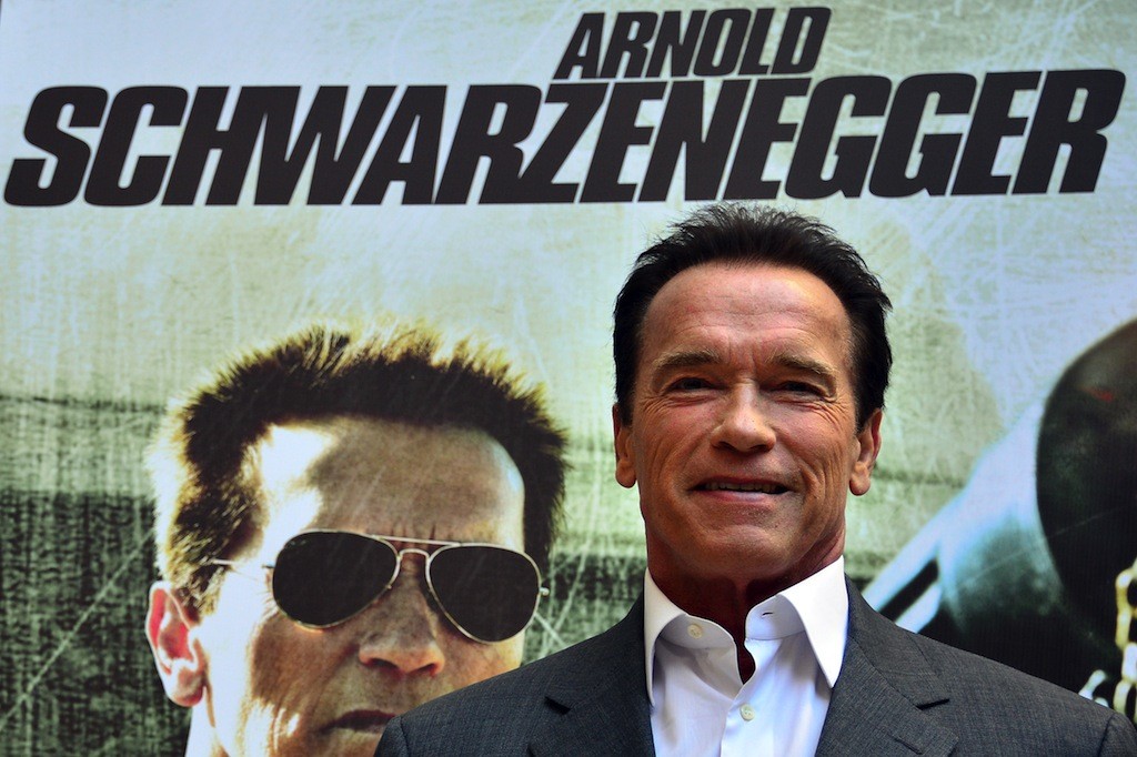 Arnold Schwarzenegger presentazione The last stand a Roma