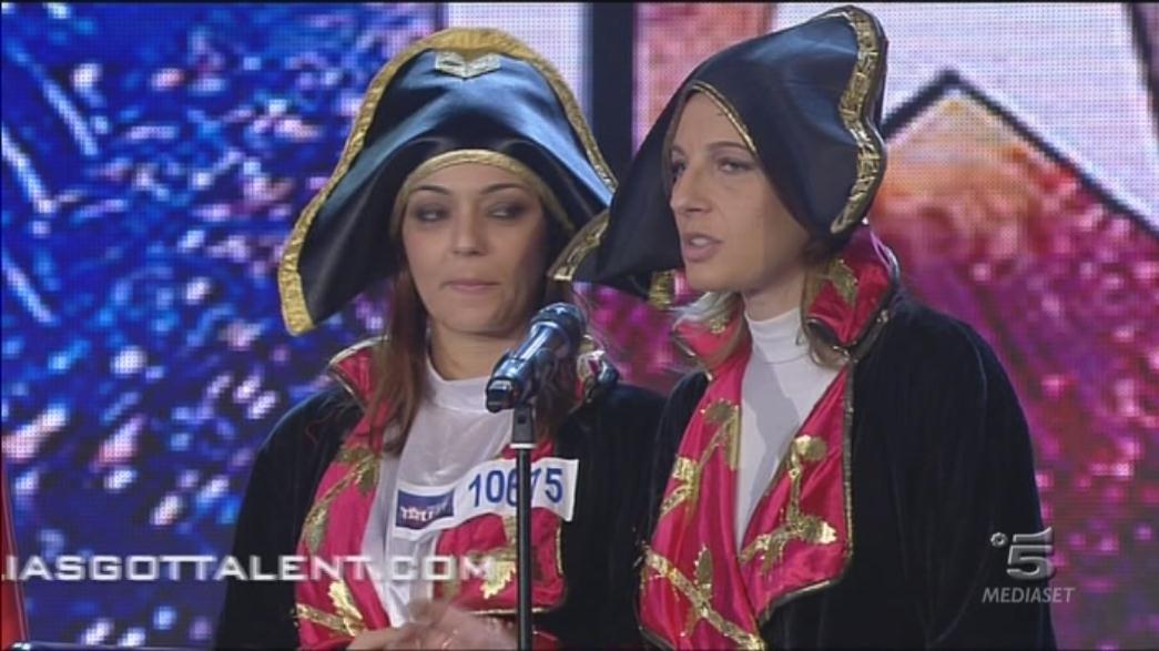 Sanna-Casula-Mariani, La Gioconda a Italia s Got Talent 2013