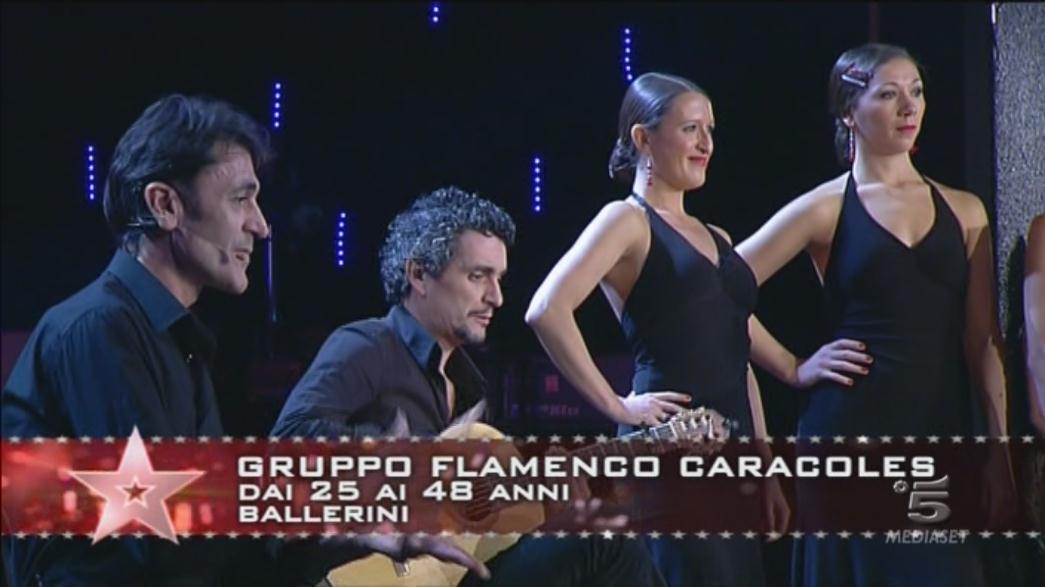 Gruppo flamenco Caracoles a Italia s Got Talent 2013