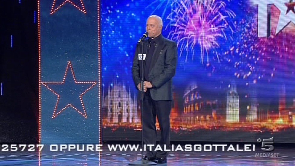 Francesco Magic Voice ad Italia s got talent 2013