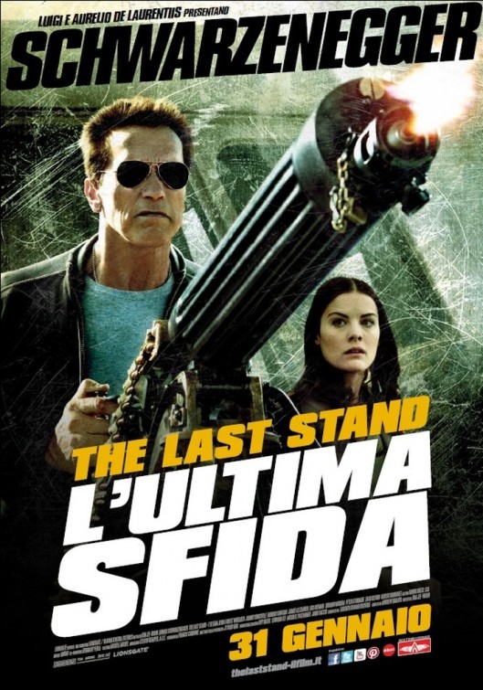The Last Stand – L’ultima sfida: poster italiano, nuova locandina e prima clip