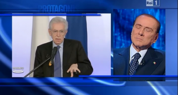 Giletti: “Pressioni per avere Monti all’Arena dopo Berlusconi? Non rispondo”