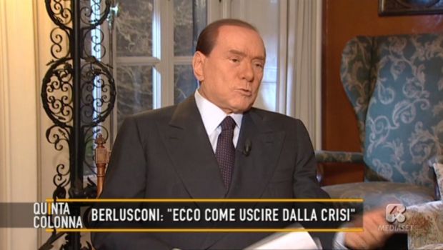 Berlusconi ospite di Santoro a Servizio Pubblico il 10 gennaio