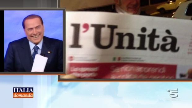Italia Domanda, Fiorello a Berlusconi: “Visti gli alimenti che dà, sposiamoci”. E il Cavaliere acconsente