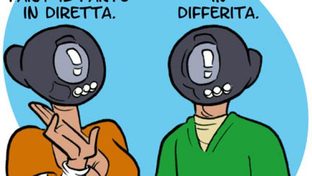 Parto non in diretta
