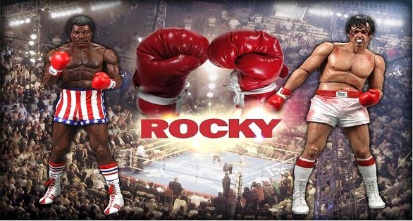 Rocky action figures immagini