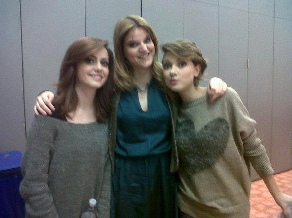 Sanremo 2013: Marco Mengoni con Annalisa e Chiara Galiazzo