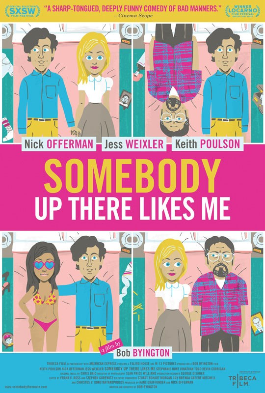 Somebody Up There Likes Me: la locandina