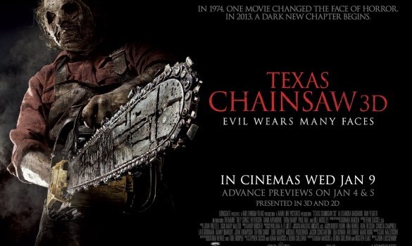 Texas Chainsaw 3D batte Django, Lo Hobbit e Les Miserables al box office Usa