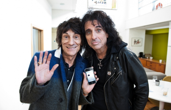 The Ronnie Wood Show parte stasera su Sky Arte HD con Alice Cooper