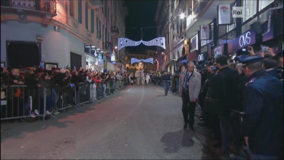Sanremo 2013, Luciana Littizzetto, foto prima serata – 12 febbraio 2013
