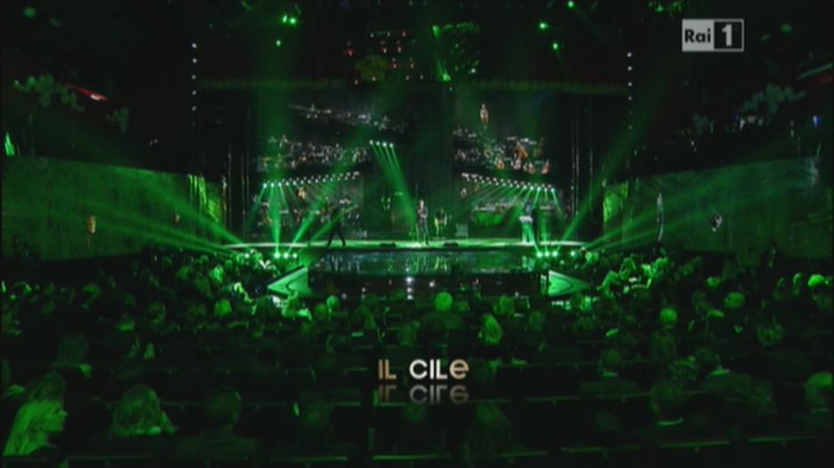 Sanremo 2013, seconda serata – Il Cile, Le parole non servono più