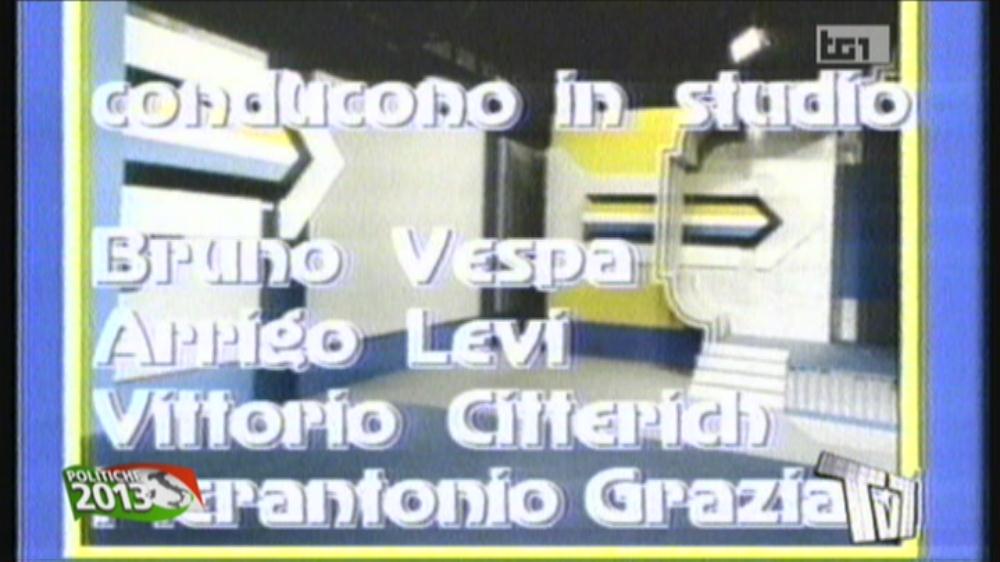 Beppe Grillo da Bruno Vespa, Speciale Elezioni