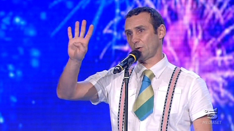 Paolo Arcuri, bimbo cresciuto ad Italia s got talent 2013