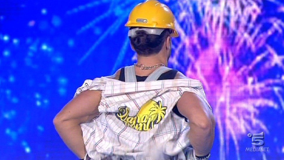 Matteo Castellani, spogliarellista con sorpresa ad Italia s got talent 2013