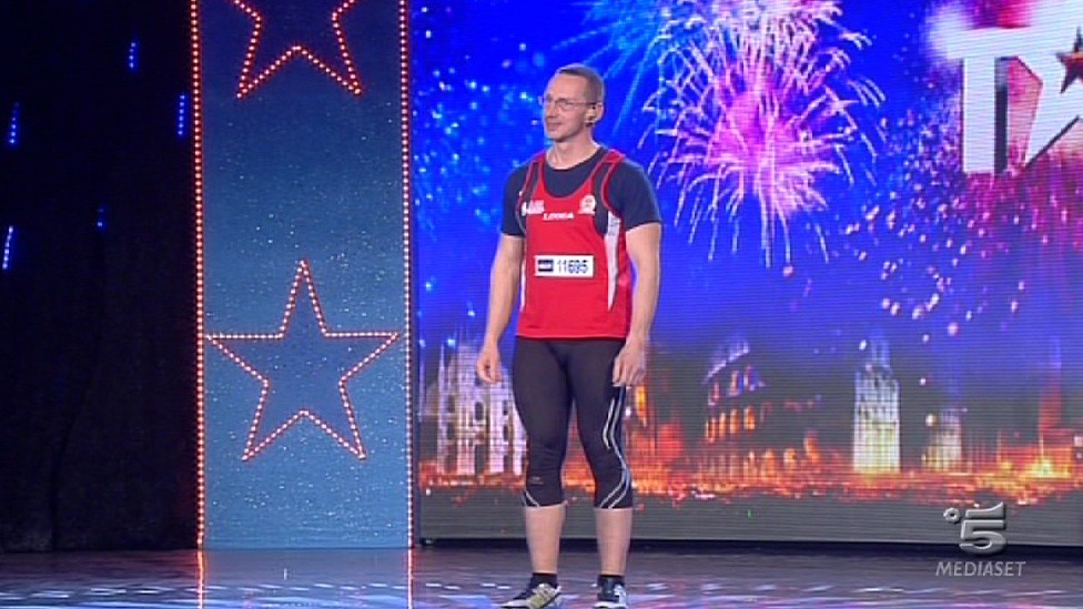 Silvio Quistelli, maratoneta ad Italia s got talent 2013