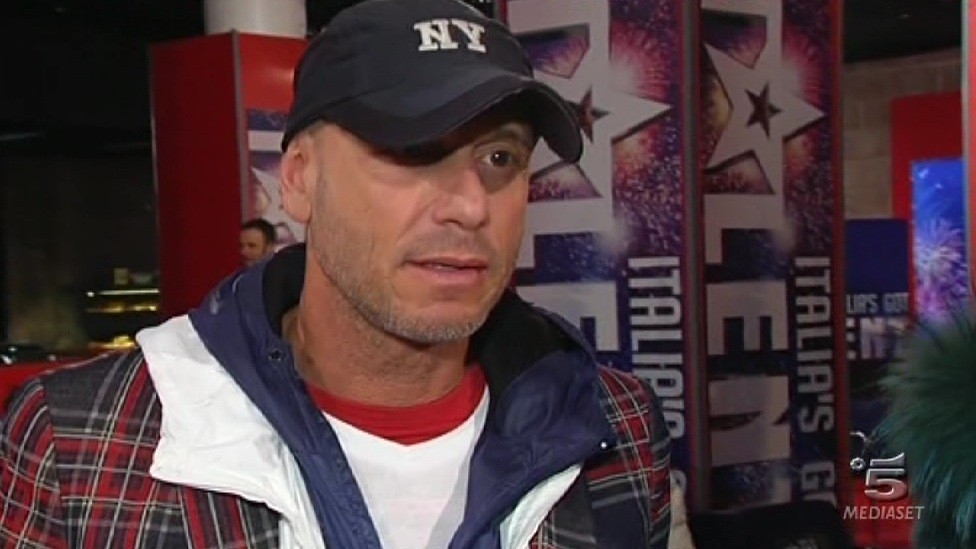 Enrico Scotellaro e Miriam D Amico, inventore ed assistente ad Italia s got talent 2013