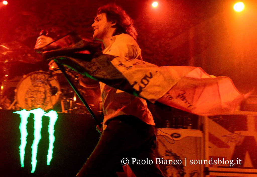 Asking Alexandria concerto Milano 3 febbraio 2013 – Foto di Paolo Bianco