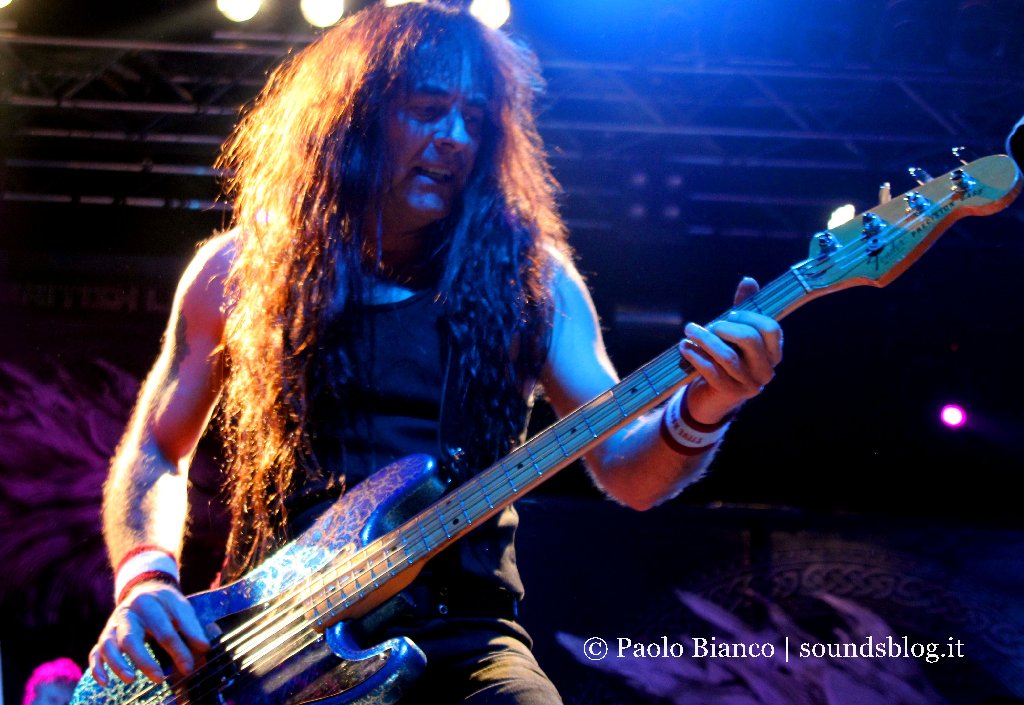 Steve Harris British Lion foto concerto live club trezzo milano febbraio 2013
