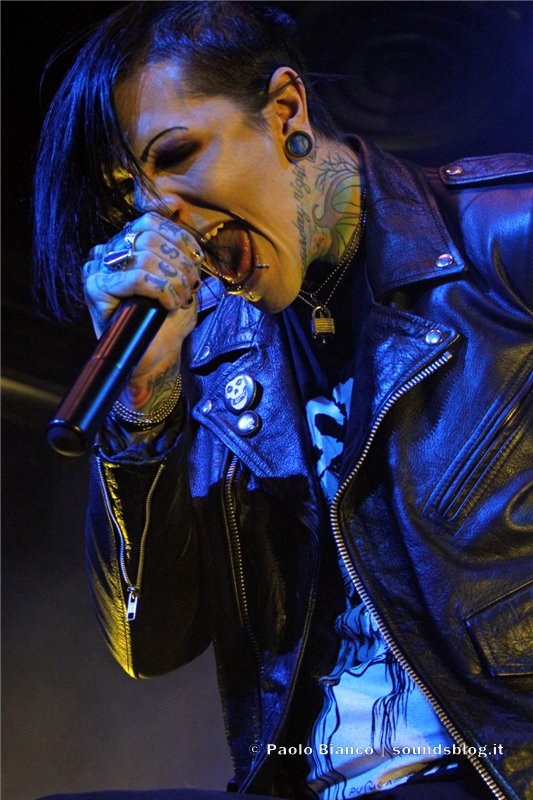 Motionless In White – foto concerto Milano 3 Febbraio 2013