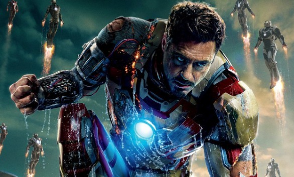 Iron Man 3 locandina e concept art