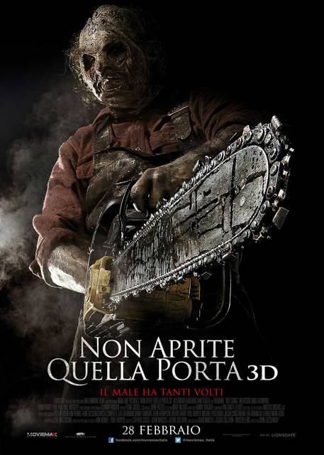 Non aprite quella porta 3D: trailer e poster italiano