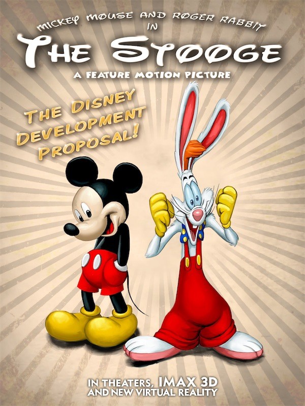 The Stooge: Roger Rabbit e Topolino insieme in un film Disney?w