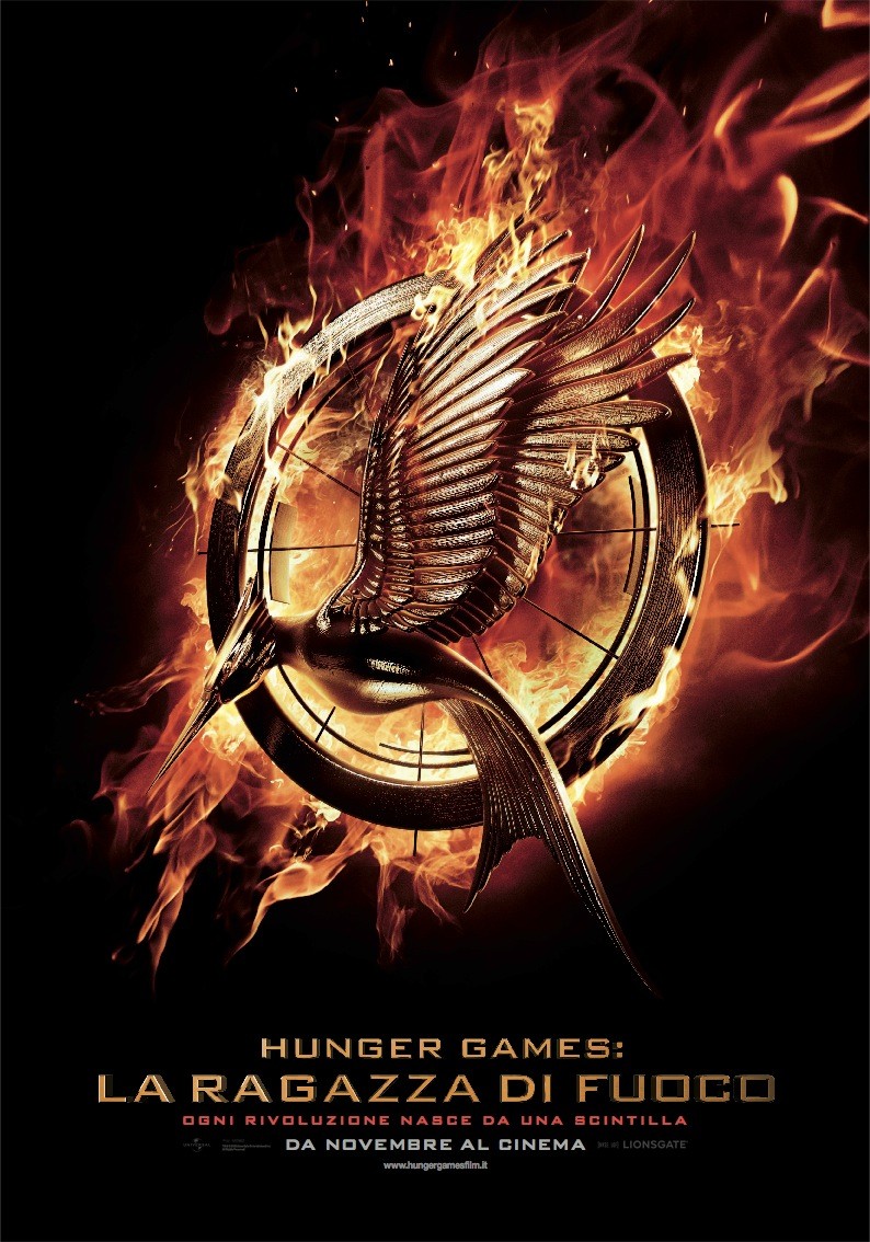 Hunger Games – La Ragazza di Fuoco: teaser poster italiano