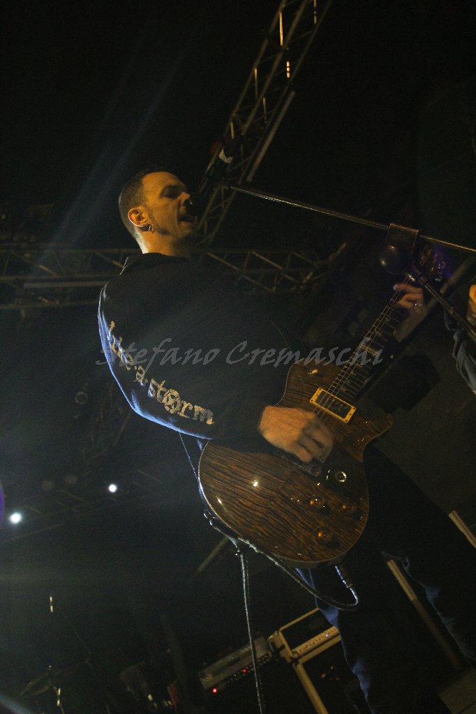 Mark Tremonti foto concerto magazzini generali milano febbraio 2013