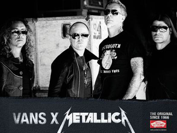 Vans x Metallica collezione scarpe 2013