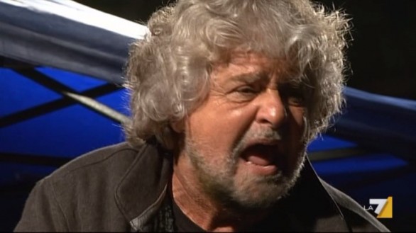 Beppe Grillo: “Accanimento sconvolgente di tv contro M5S. Conduttori sbranano attivisti”